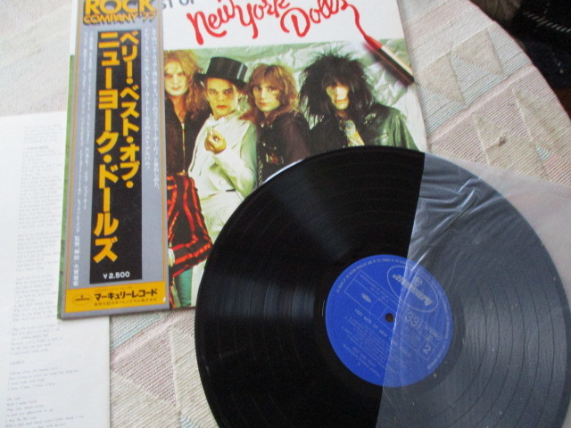 York New Dolls - DOLLS YORK NEW LP Vinyl york 帯 ⁄ ニューヨーク