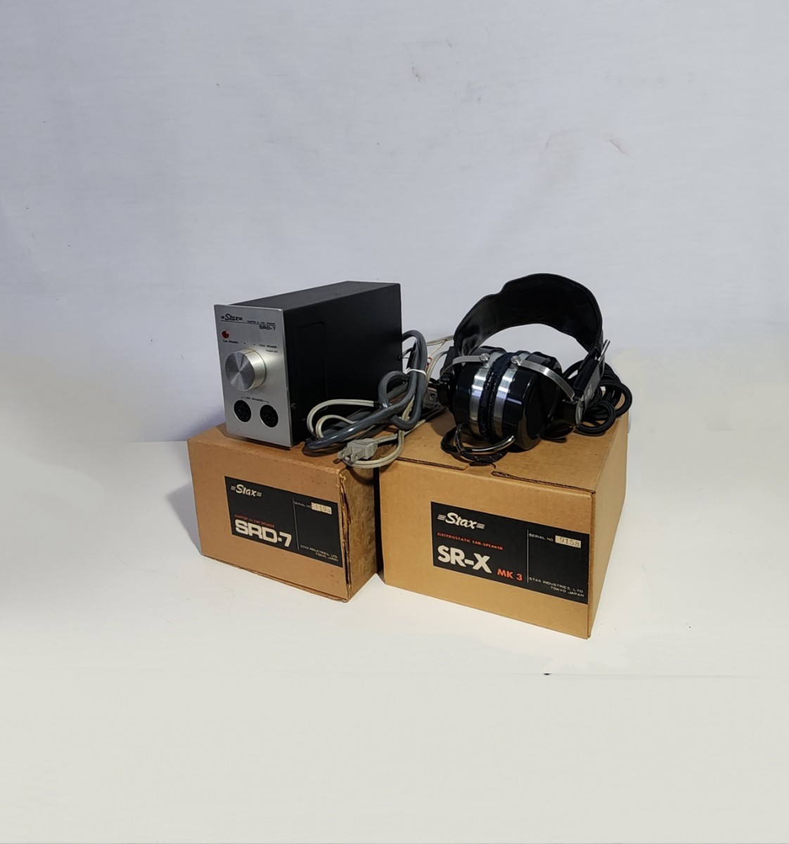 STAX スタックス SRD-7 イヤースピーカー ヘッドホンアダプター SR-X