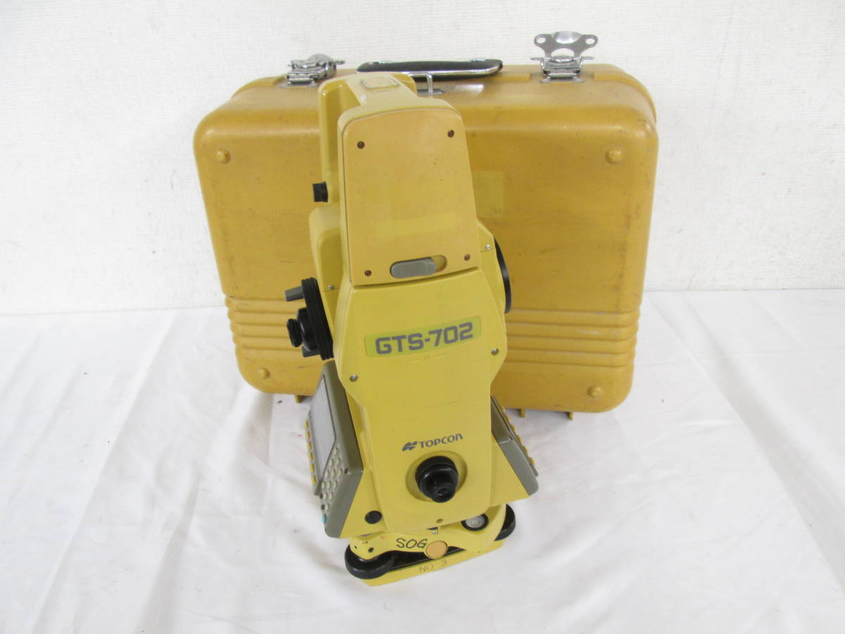 I. TOPCON トプコン トータルステーション GTS-702 測量 0005191211 