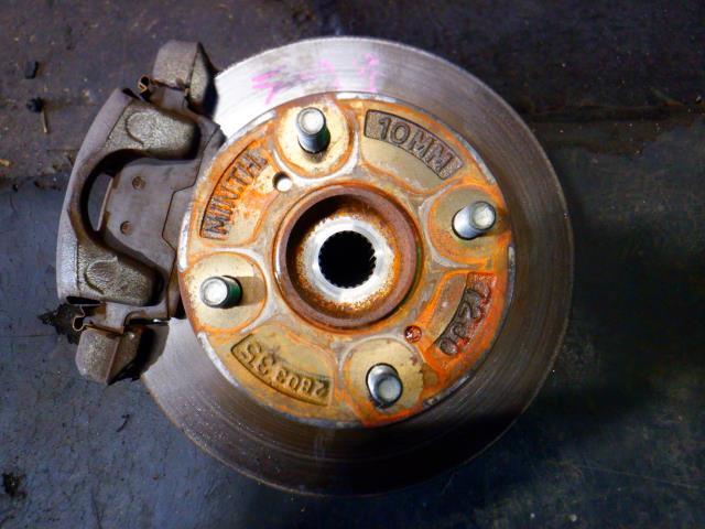 ラパン DBA-HE22S フロント左ナックル 119267