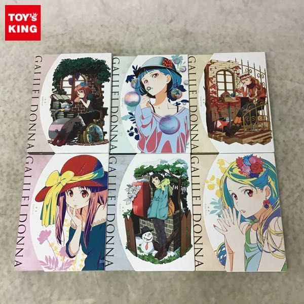 1円〜 DVD GALILEI DONNA 1〜6