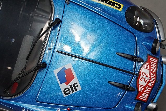 京商 KYOSHO 1/18 ALPINE アルピーヌ ルノー A110 1600S モンテカルロ