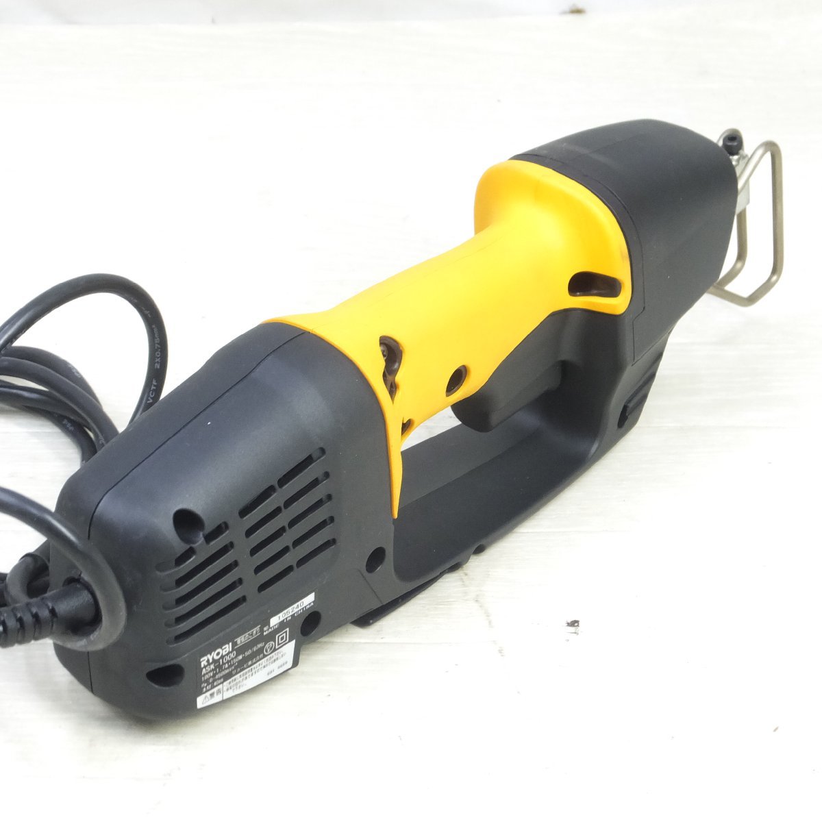 美品◇RYOBI リョービ 電気のこぎり ASK-1000 電動ノコギリ 切断機 