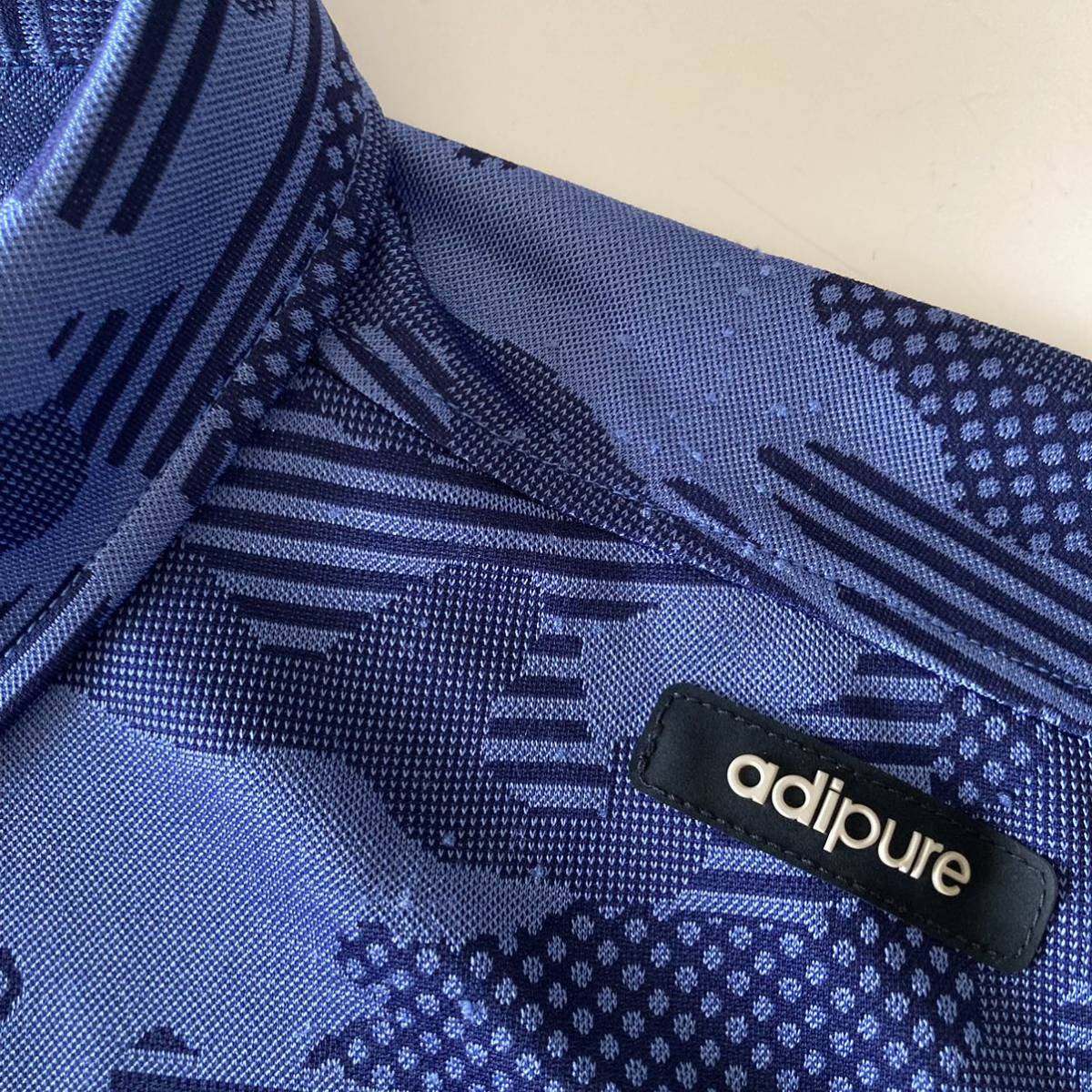 アディダス adidas 半袖 ゴルフシャツ 【 M 】 メンズ adipure アディ 