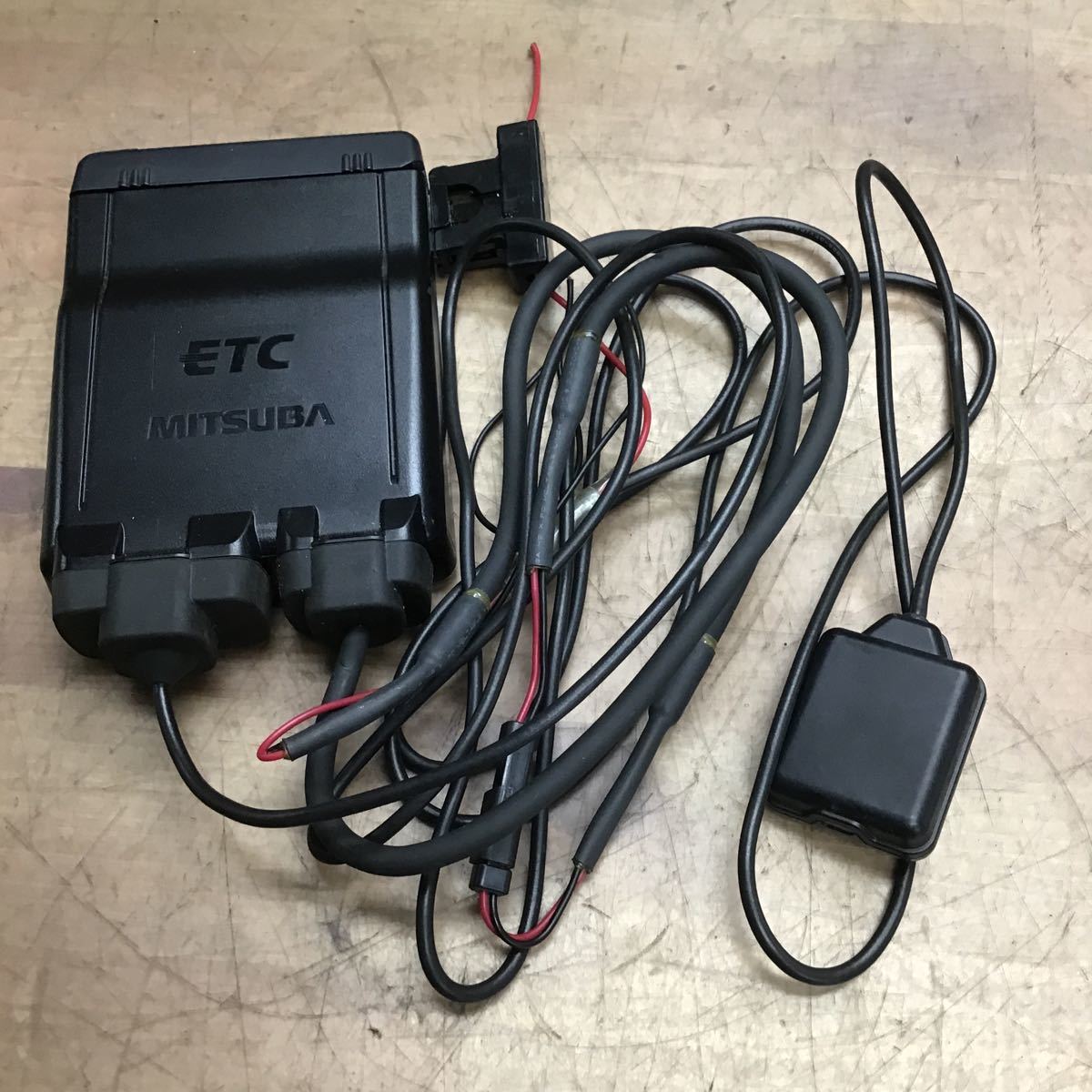 バイク用ETC | アンテナ分離型ETC車載器 MITSUBA 車載器 二輪用 ミツバ