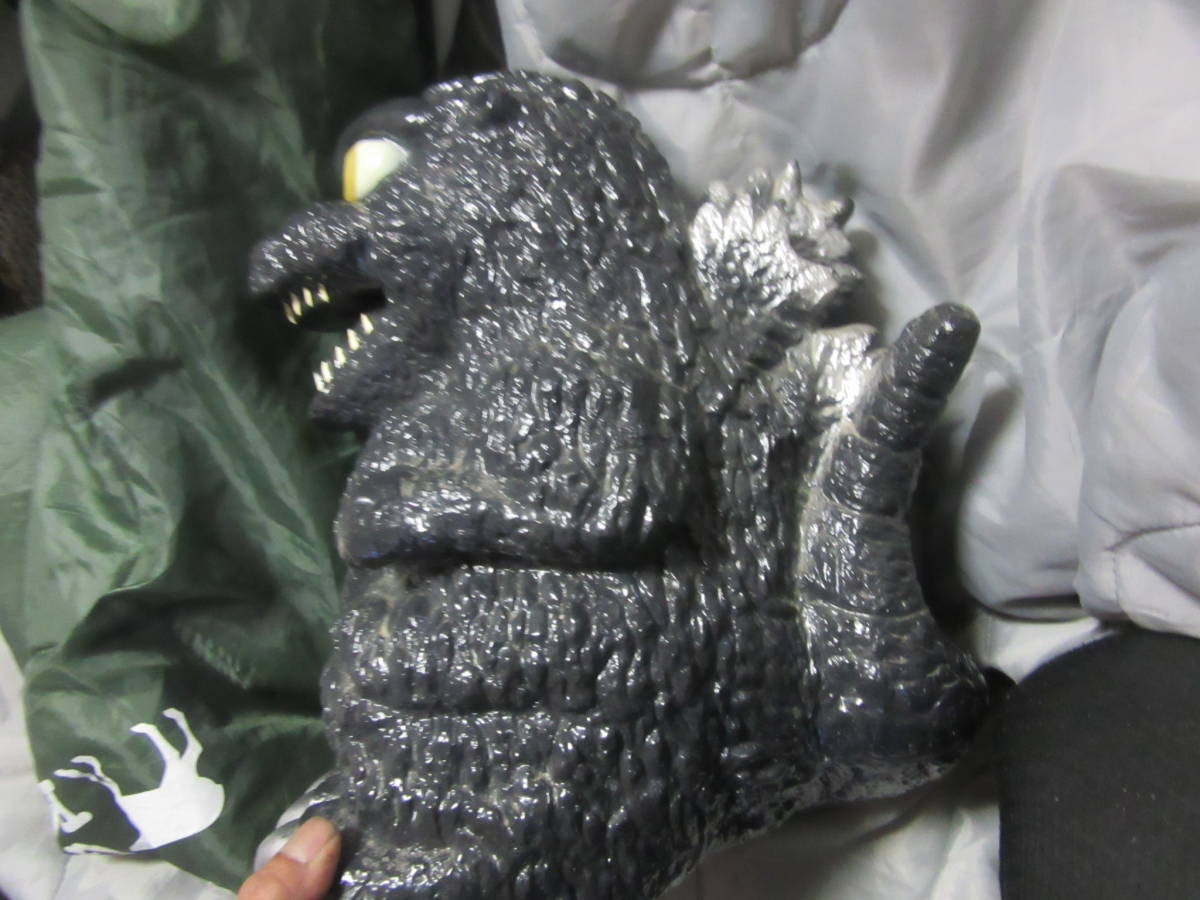 中古】YUTAKA 1994 ビッグ BIG 34cm ゴジラ 貯金箱 ソフビ ユタカ 東宝 