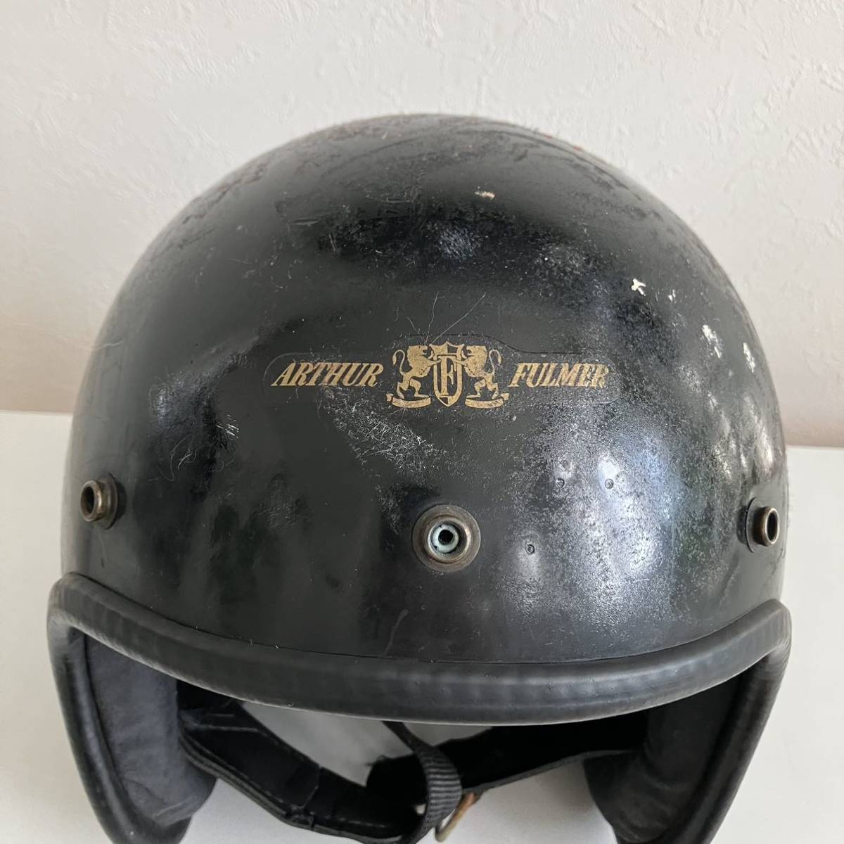 ARTHUR FULMER☆AF40 EAGLEビンテージヘルメット 1970年代 Lサイズ 