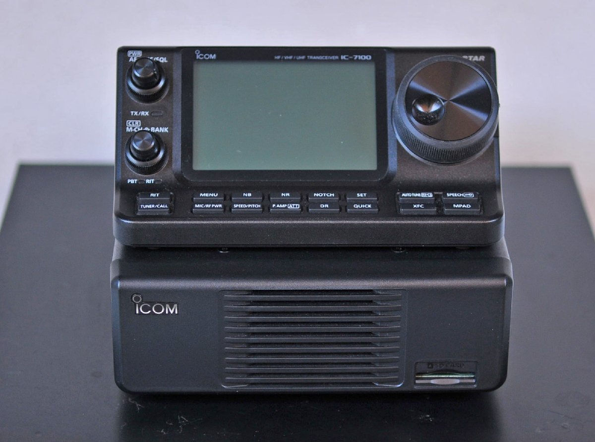 程度極上 ICOM IC-7100M 50W 1.9～433Mhz 【公式通販】