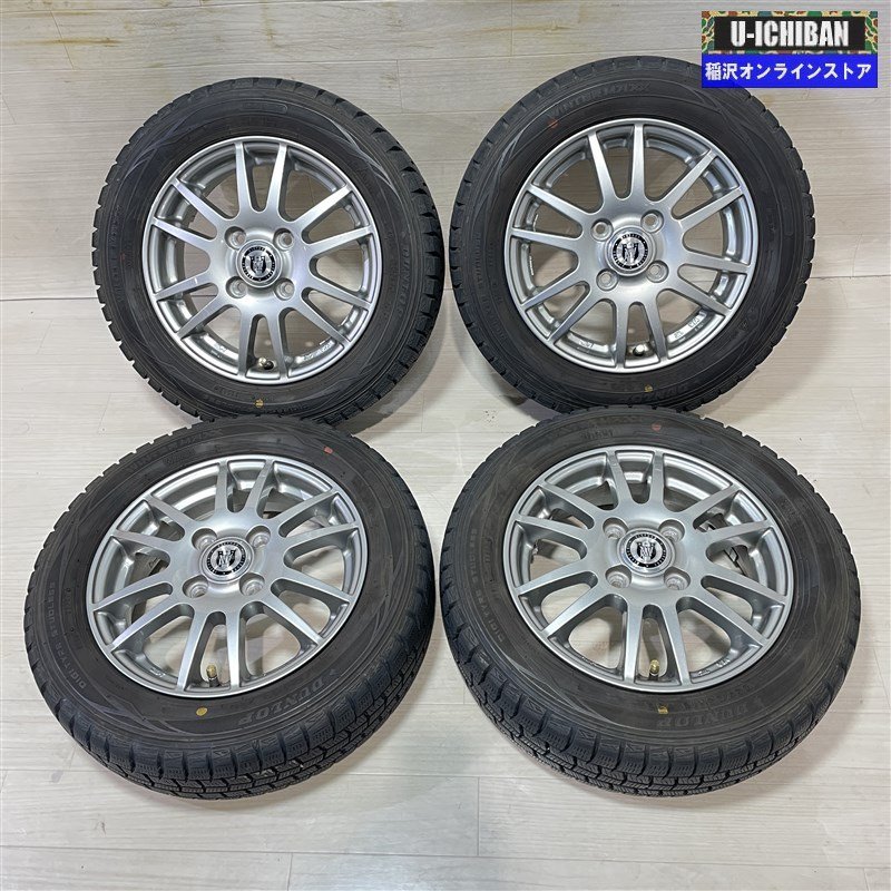155/65R13 軽 軽自動車 等 ニルヴァーナ 4-13+42 4H100 ダンロップ