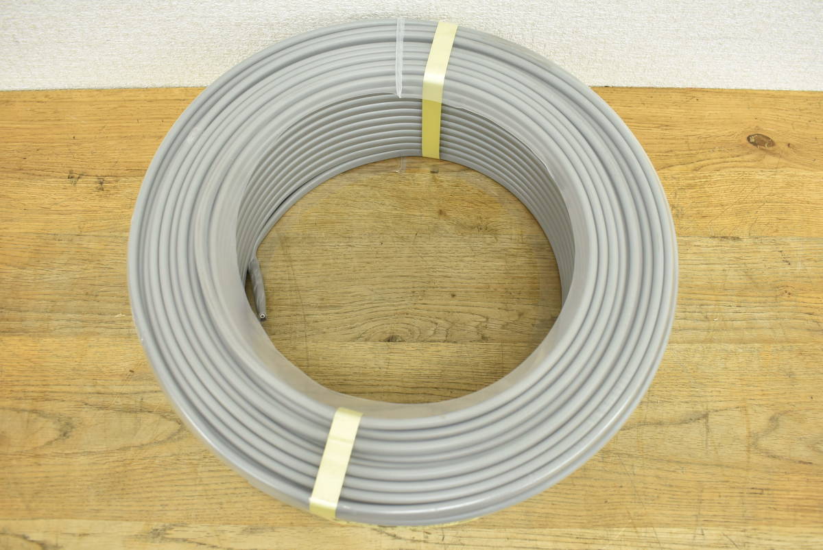 VVFケーブル VVF 富士電線工業 灰 2×2.0mm 未使用⁄領収書