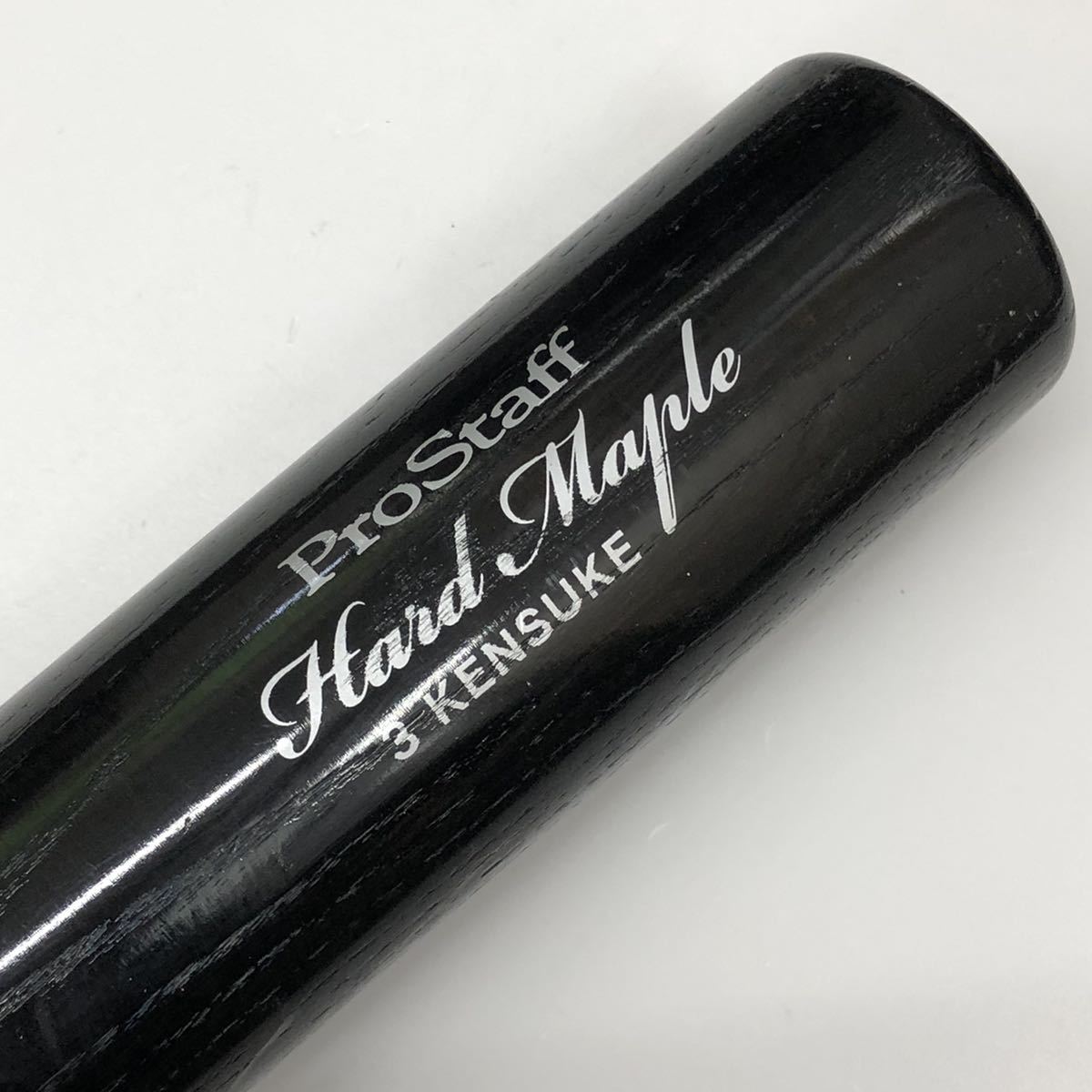 日本ハムファイターズ 田中賢介 #3 支給品 バット サイン入り ひび割れ 