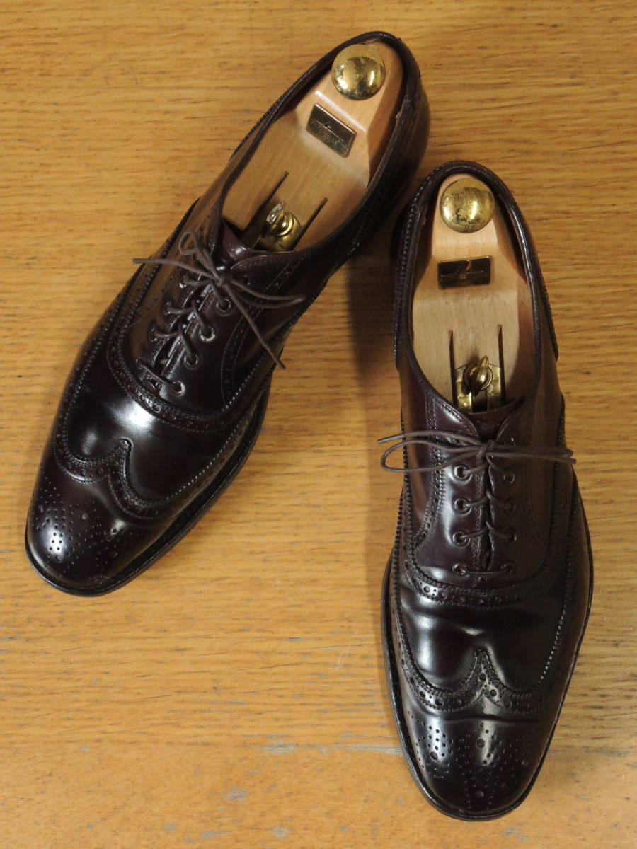 美品 シェルコードバン Alden オールデン BROOKS BROTHERS別注 プロに