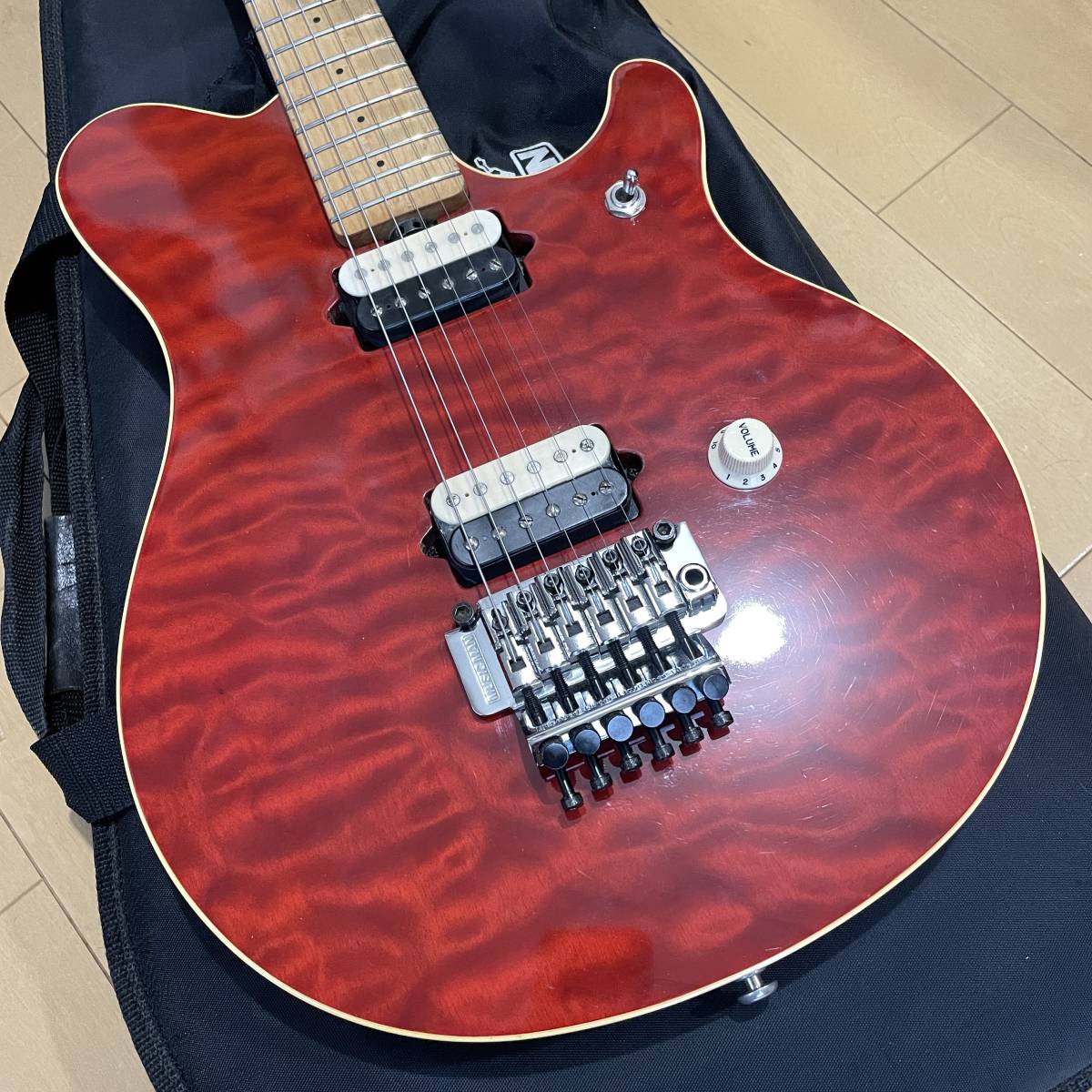 即決！早い者勝ち！MUSICMAN AXIS EX レッド！！ EVH Bz Tak(本体  