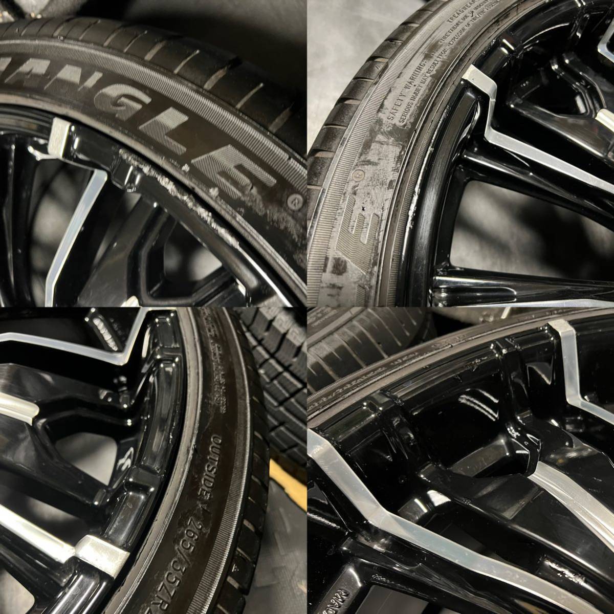 RAYS(レイズ) HFULL CROSS(フルクロス) VICTORIA CROSS MG5 22インチ 