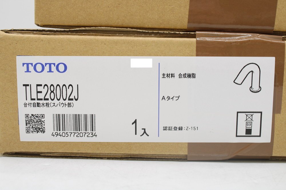 TOTO 自動水栓 TLE28SS1A TLE28002J/TLE01505J アクアオート 台付 A 