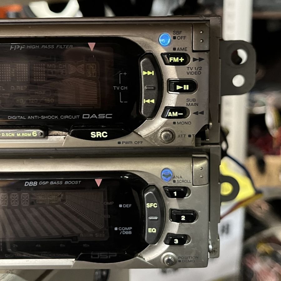 KENWOOD M505/D505 ケンウッド カーオーディオ CD/MD カーステレオ