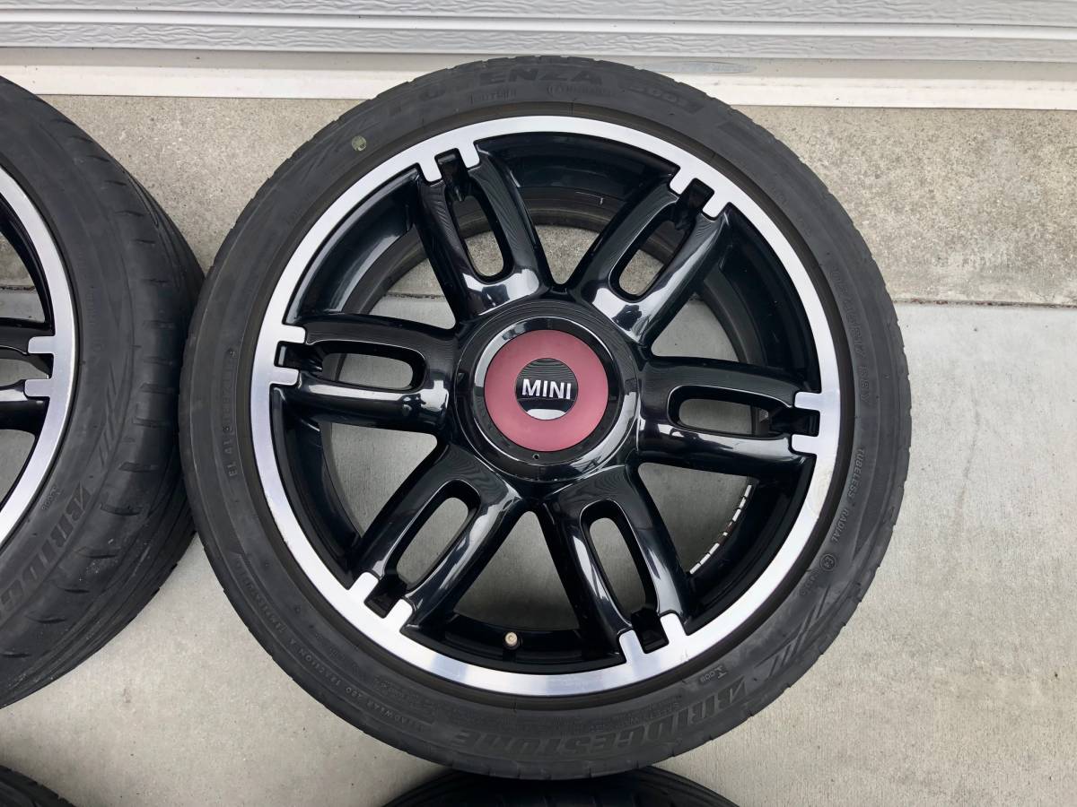 BMW MINI 純正 17インチ アルミホイール 4本セット R128 ブラック 限定 