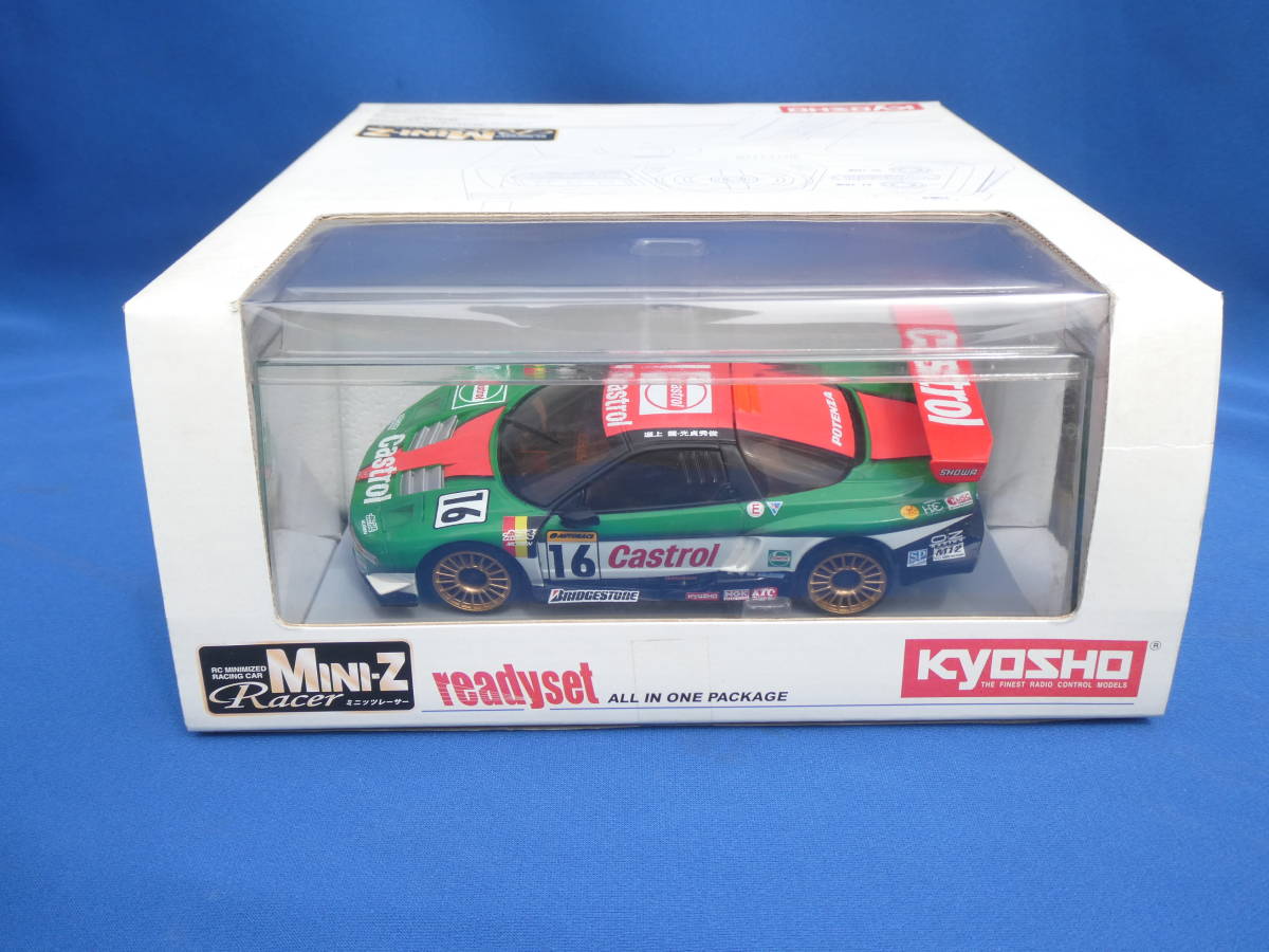 京商 MINI-Z レーサー カストロール 無限 NSX ReadySet 絶版 KYOSHO