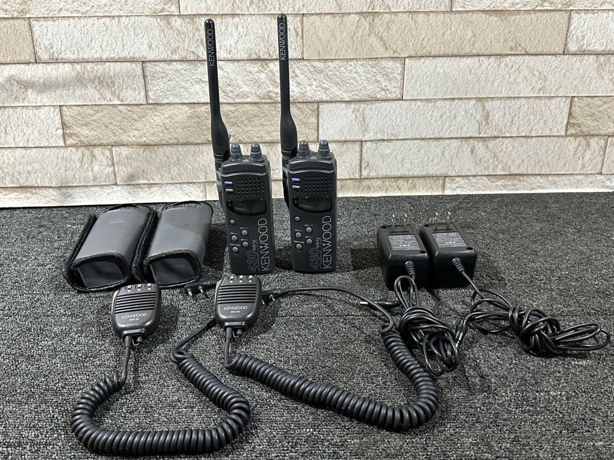 KENWOOD 430MHz FM ハンディトランシーバー TH-45 ⁄ | ケンウッド KENWOOD TH-25 DC BT-6 TH-45 ハンディ機 144MHz