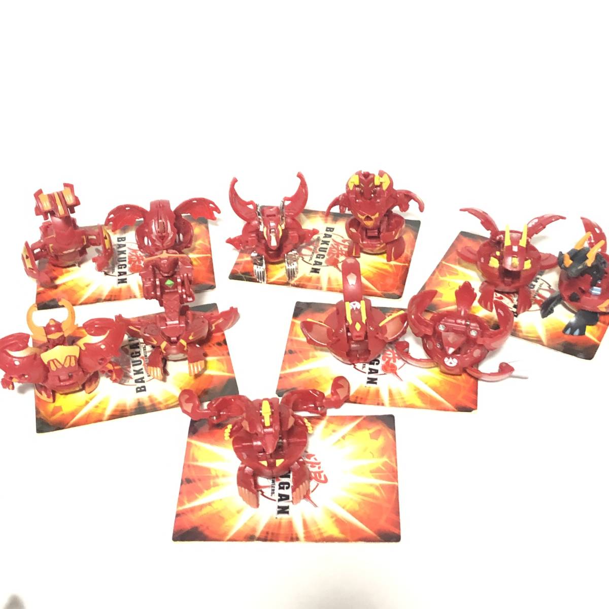 爆丸 赤 RED セガトイズ 12種セット(フィギュア)｜売買された