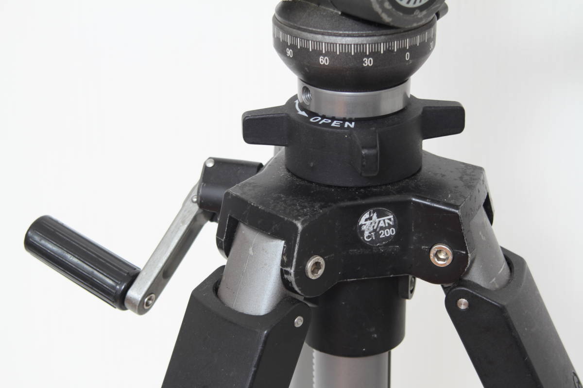 CULLMANN TiTAN ドイツ カルマン 大型チタン三脚 CT200雲台 CT30の入札 