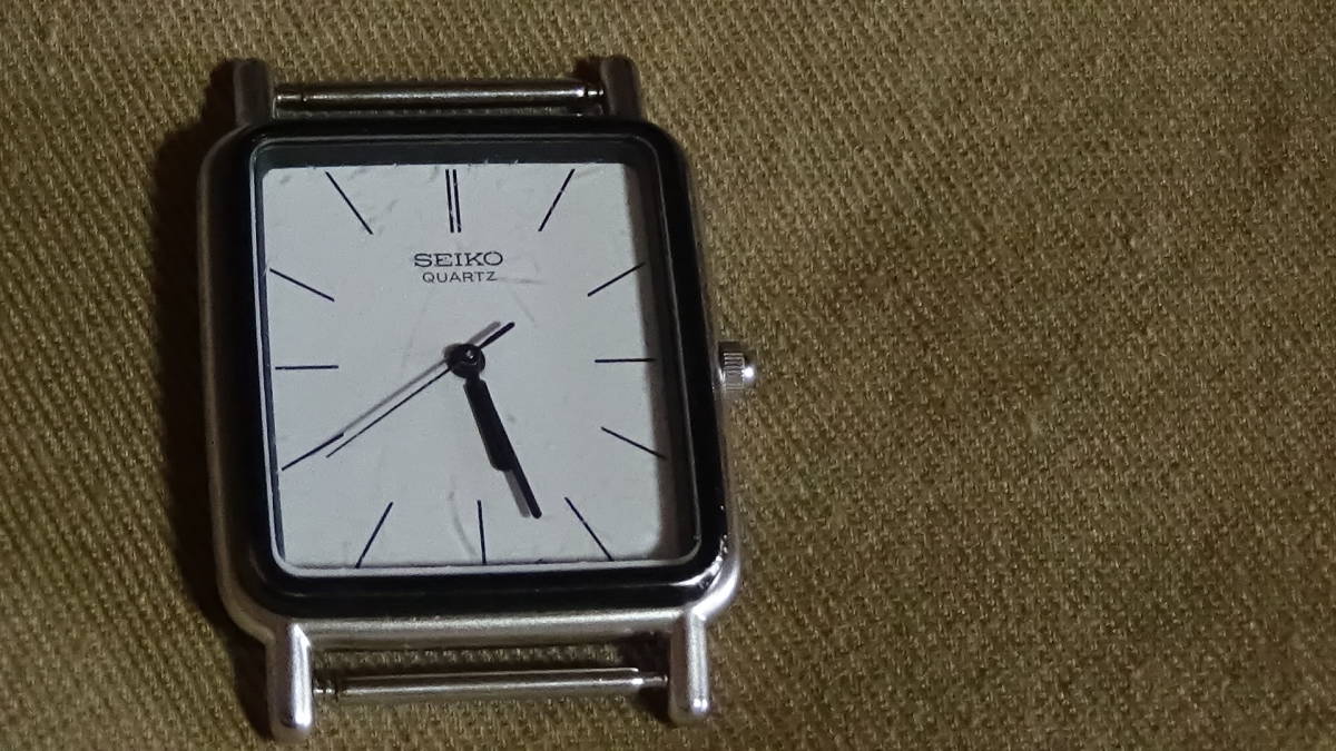 9021-5070 Seiko Quartz SEIKO セイコー Tank POP BORP BACK watch 