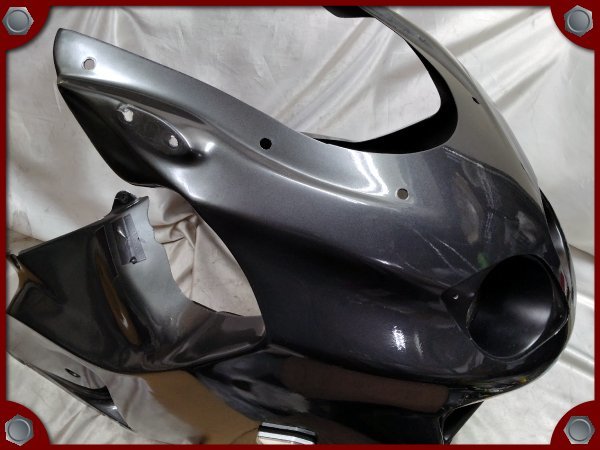 ○中古品○00-01 ZX-12R用 A-TECH デュアルヘッドライトフルカウルSPL