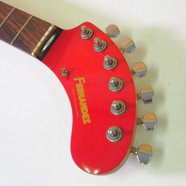 FERNANDES ZO-3 RED エレキギター ソフトケース付き ジャンク 楽器/140