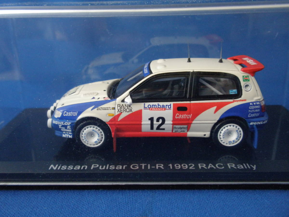 ノレブ 1/43 日産 パルサー GTI-R 1992 RACラリー Lumyno Norev 【公式