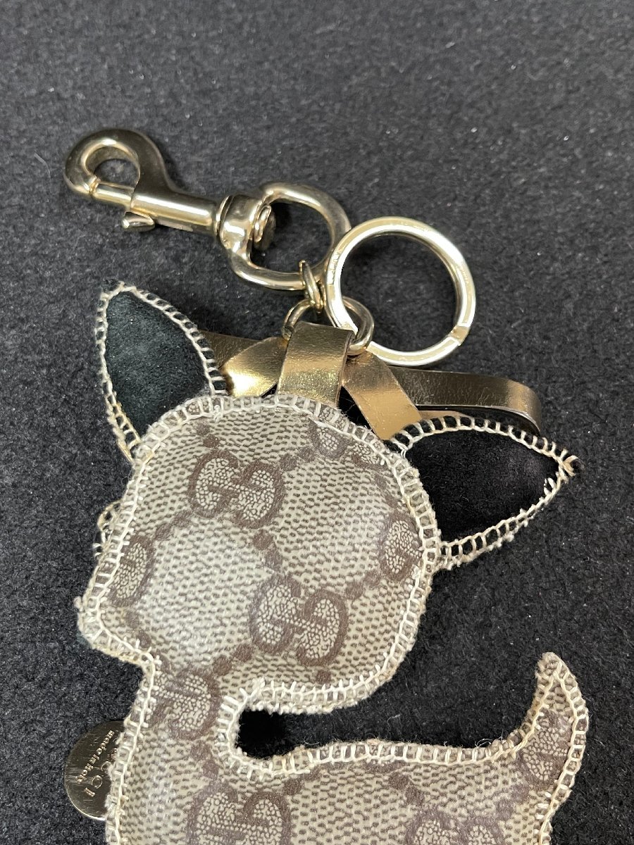 MI0505-71I GUCCI グッチョリ チワワ キーボルダー グッチ ブラウン色