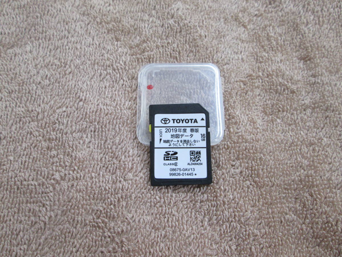 ♪♪ 2019年度 春版 トヨタ純正 SDカード 地図データ NSZT-W62G／Y62用
