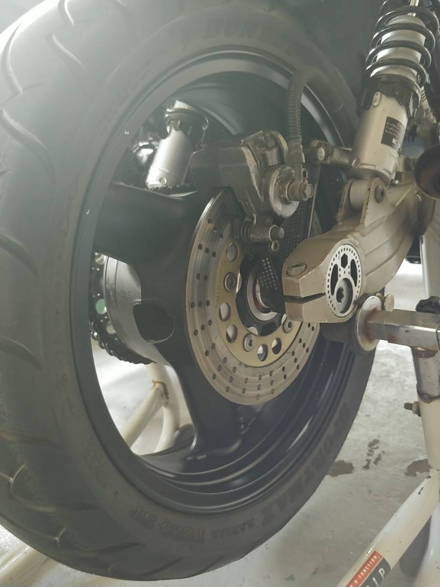 ゼファー400,χ用ZRX1100流用ワイドリアホイール(リア)｜売買された 