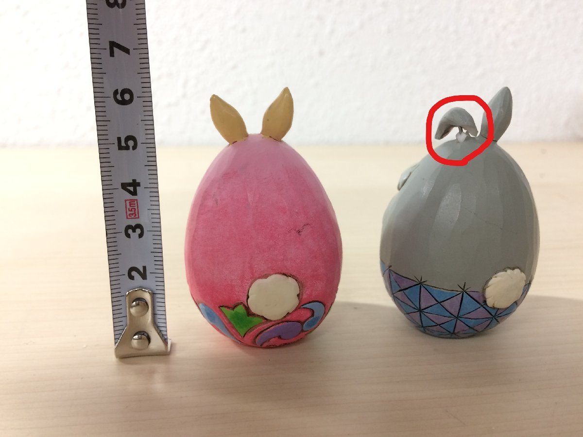 ディズニー トラディション JIM SHORE とんすけ ミスバニー エッグ型 