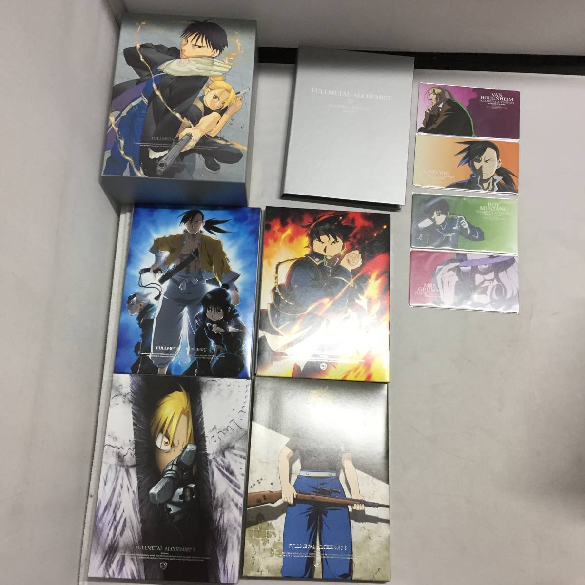 □『鋼の錬金術師』 FULLMETAL ALCHEMIST 収納BOX×4付 初回版全16巻