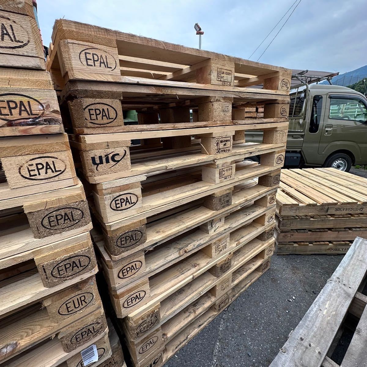 木製パレット ユーロパレット EPAL/EUR 10枚 すーさん専用 ユーロ