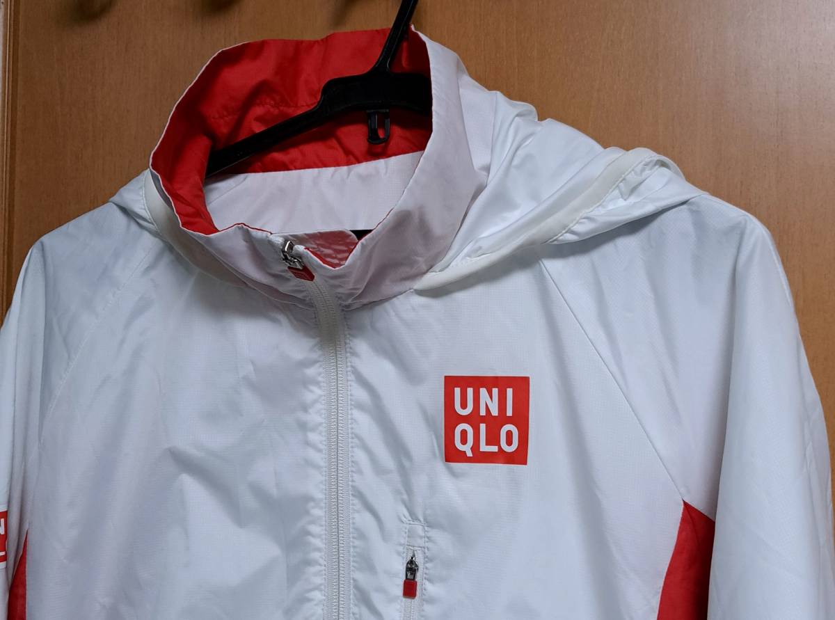 ☆UNIQLO／ユニクロ 錦織圭モデル ウインドブレーカー ウォームアップ