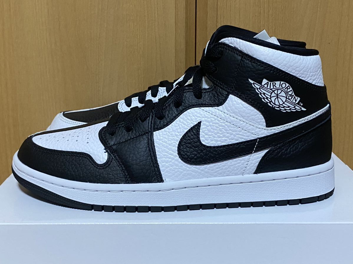 ☆新品 国内正規品 NIKE WMNS AIR JORDAN 1 MID SE HOMAGE DR0501-101 メンズ27.5cm US11 28cm WHITE/BLACK ホワイト ブラック オマージュ