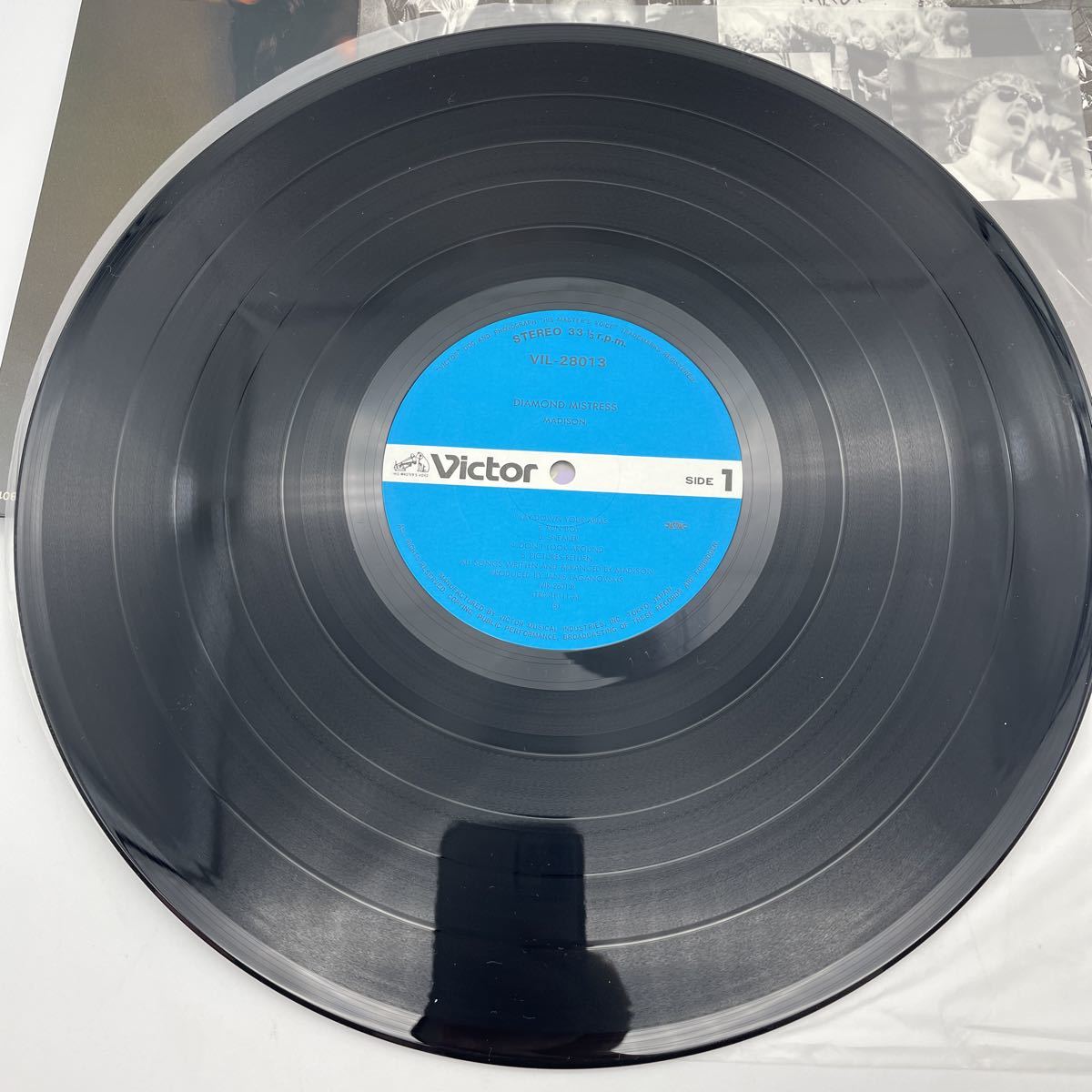 帯付】マディソン/神嵐の序曲/レコード/LP/VIL-28013/Madison/Diamond 