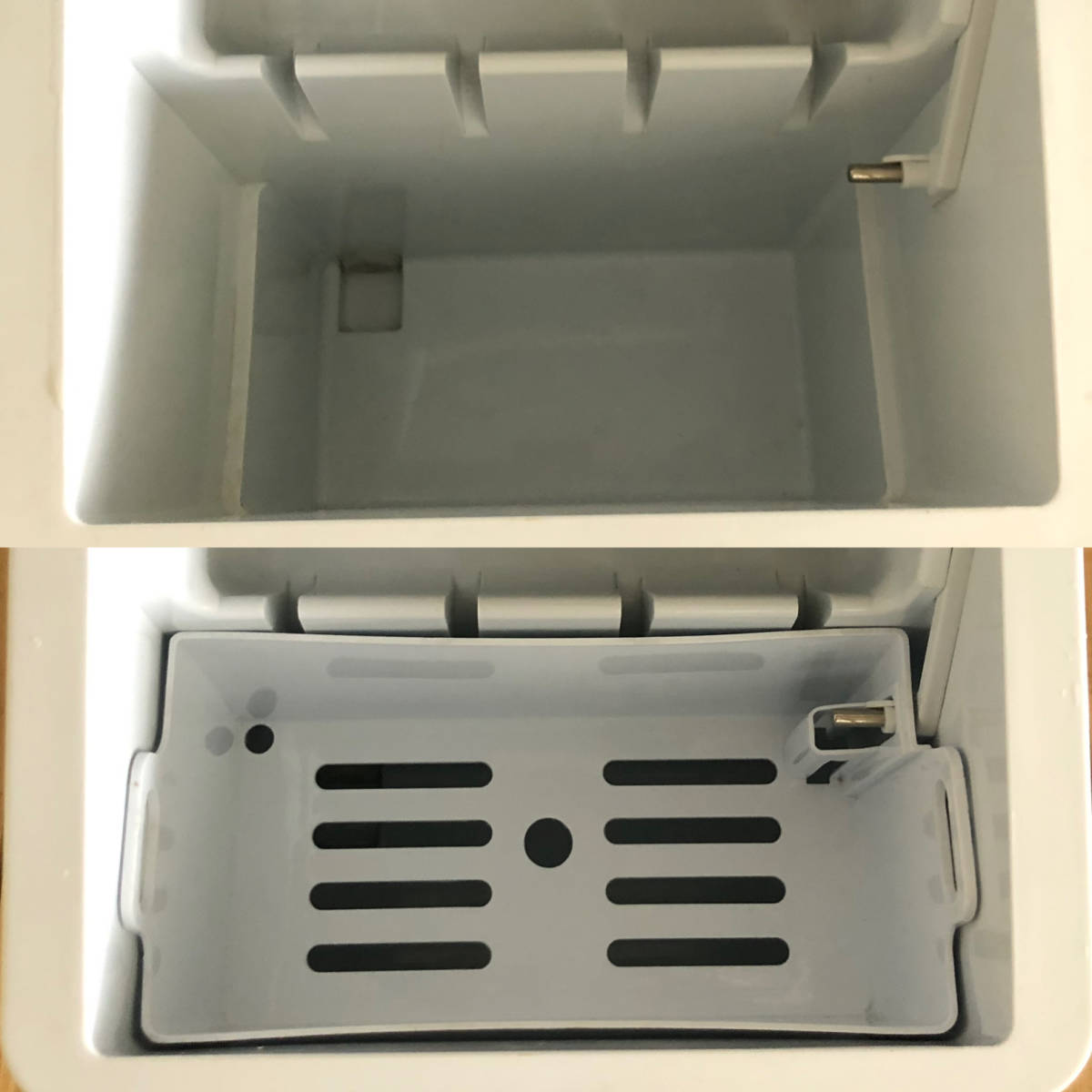 ▼【通電OK】ジーマックス HZB-12 卓上製氷機 家庭用 小型 厨房機器 店舗用品 シルバー