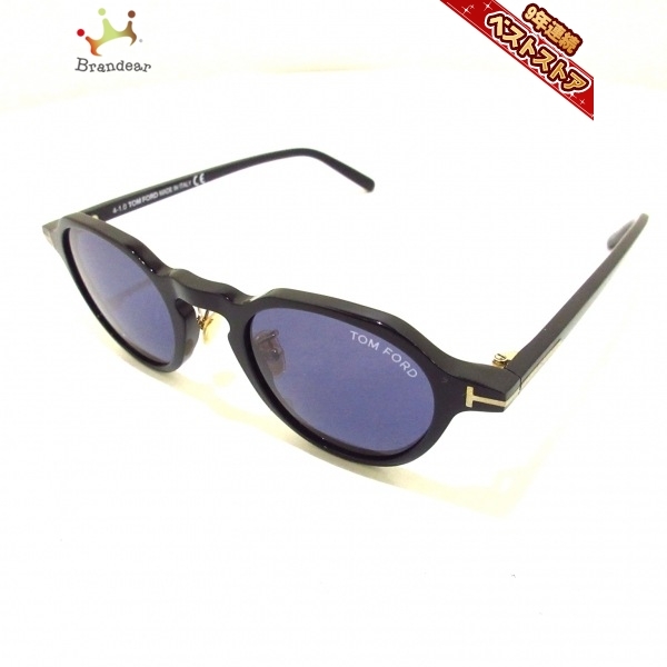 トムフォード TOM FORD TF877-D プラスチック×金属素材 黒×ゴールド サングラス