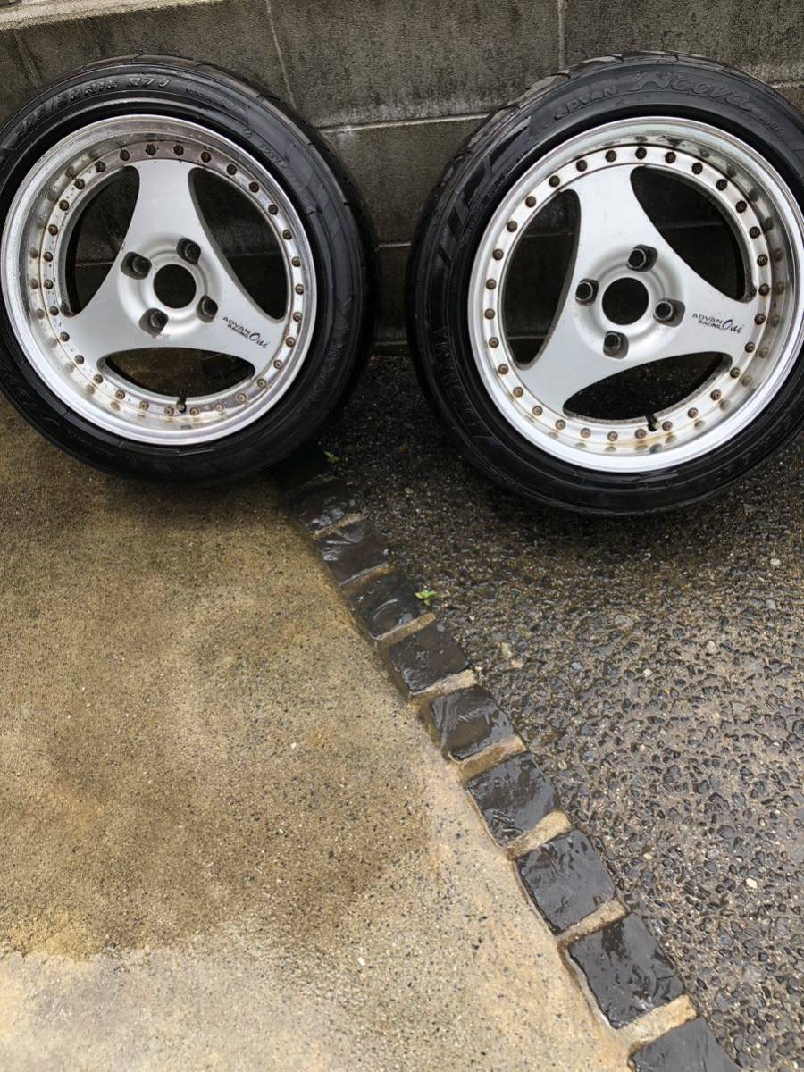 1円スタート 希少 当時物 ヨコハマ ADVAN アドバン RACING レーシング 