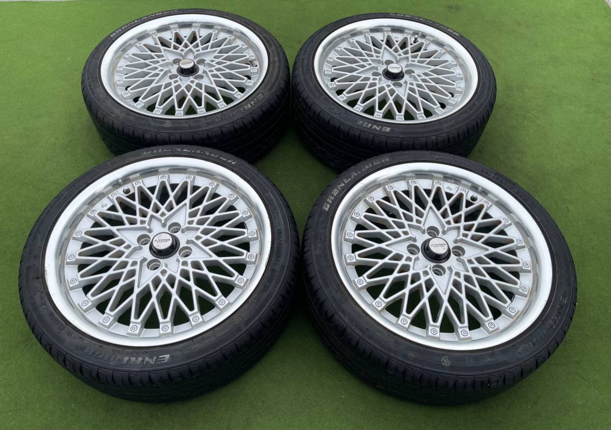 ◇ 希少！ KYOWA RACING KR745 SSR似 ◇ 17x7J+40/PCD:100/4穴◇4本 