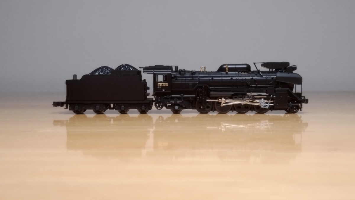 KATO カトー D51-405 蒸気機関車 長工式切取除煙板 門デフ N-2Aタイプ