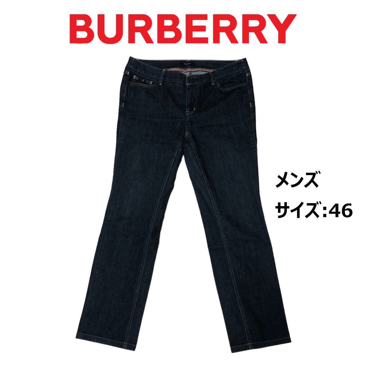 ☆ 美品 バーバリー ロンドン BURBERRY LONDON メンズ デニム ウェスト 