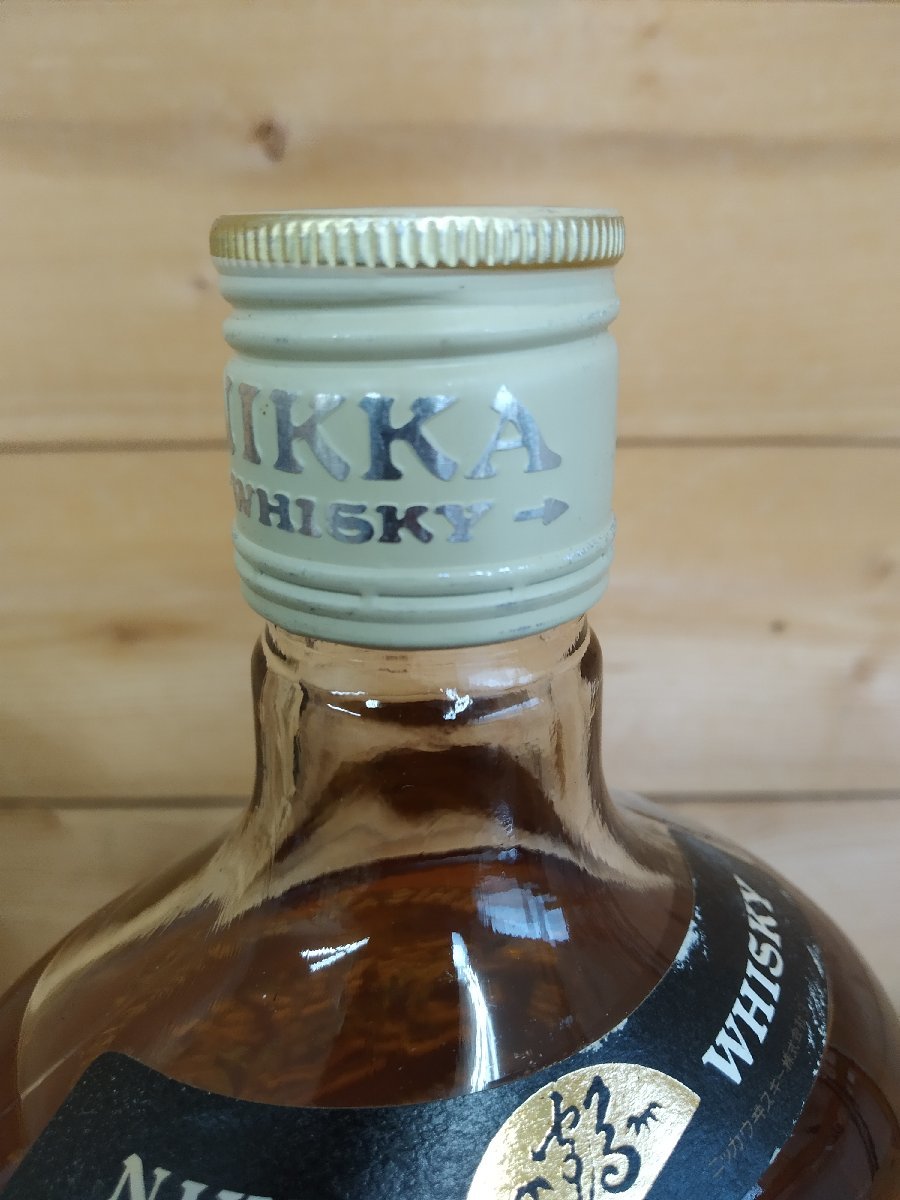 古酒未開栓〕NIKKA WHISKY ニッカ G&G 白びん 鎧 甲冑 騎士 ナイト