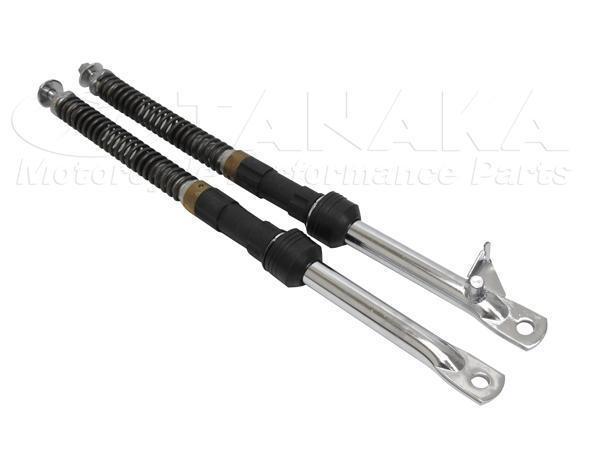 12V5Lモンキー純正フロントフォークアウター紫 中古/ゴリラ Z50J AB27