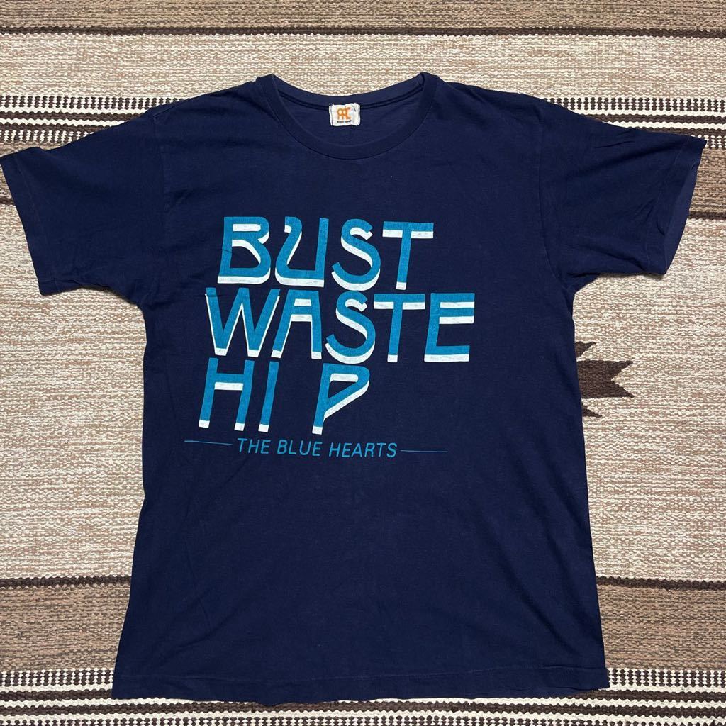 ザ ブルーハーツ THE BLUE HEARTS BUST WASTE HIPツアーTシャツ(ザ 