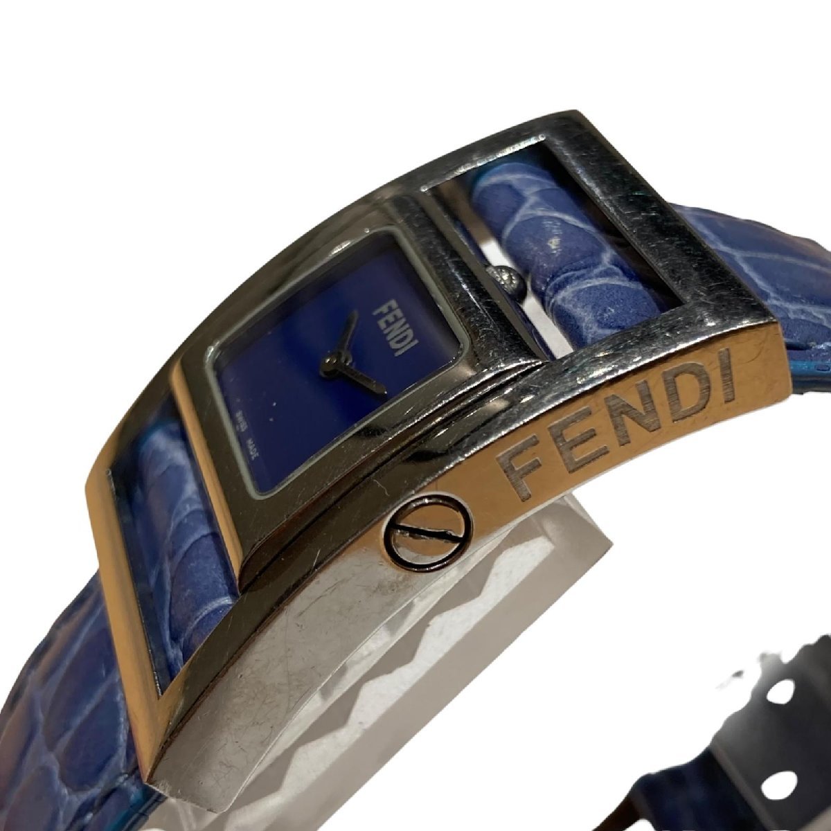 M148 FENDI フェンディ クロノグラフ 腕時計 クオーツ 青文字盤 - メルカリ