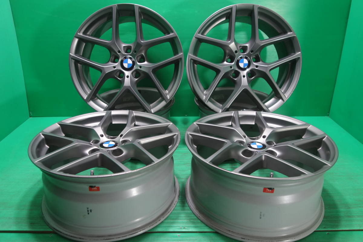 K1611 送料無料 BORBET BMW用 18-8J +34 PCD120 5H ハブ径72.6ｍｍ 4本セット 18インチ 