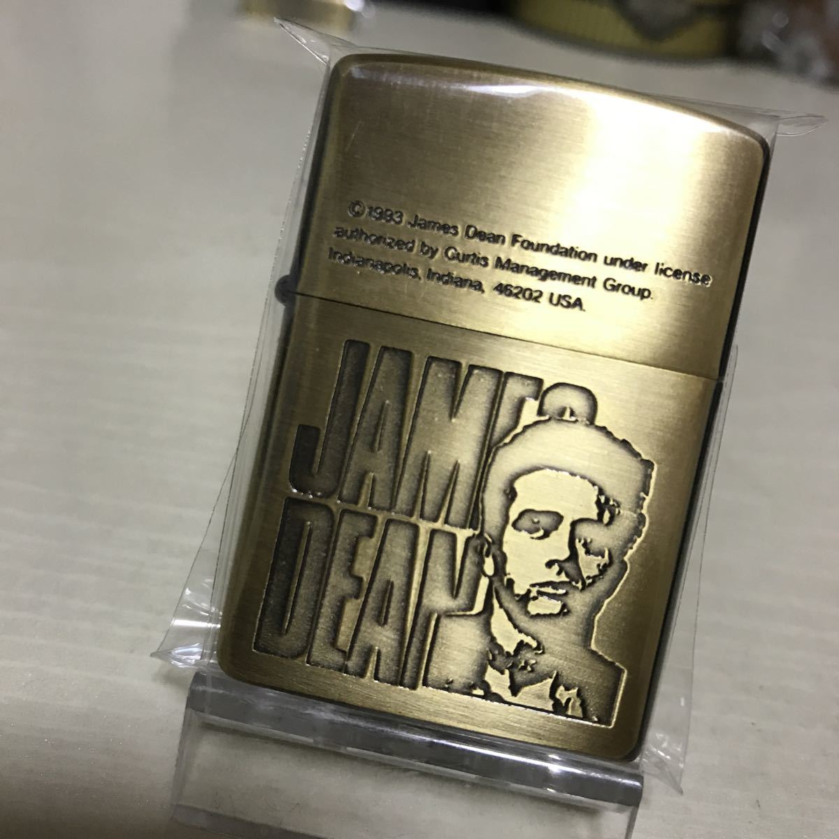 ZIPPO ジッポ JAMES DEAN ジェイムス ディーン アンティークブラス1993 